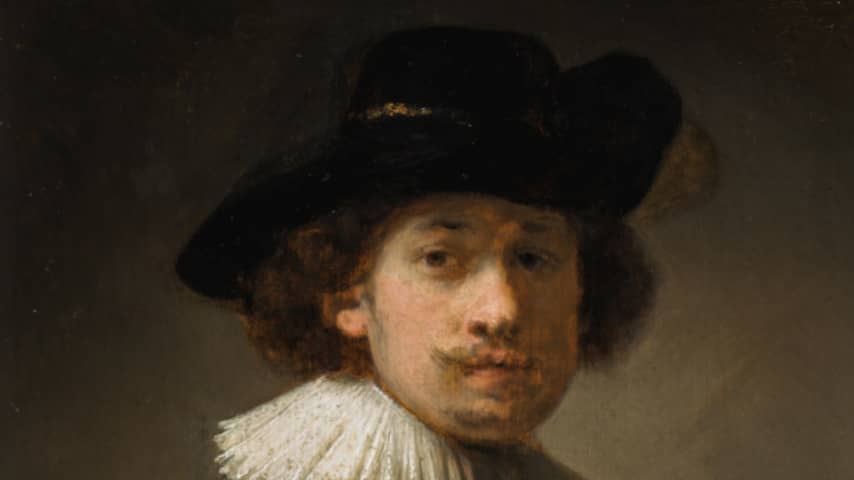 Zelfportret Rembrandt (1632)