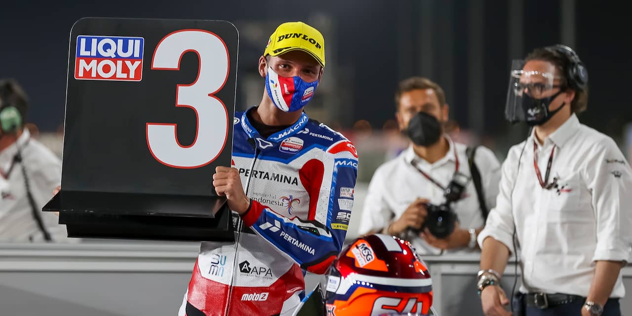 Bendsneyder begint seizoen met zijn beste kwalificatie ooit in Moto2