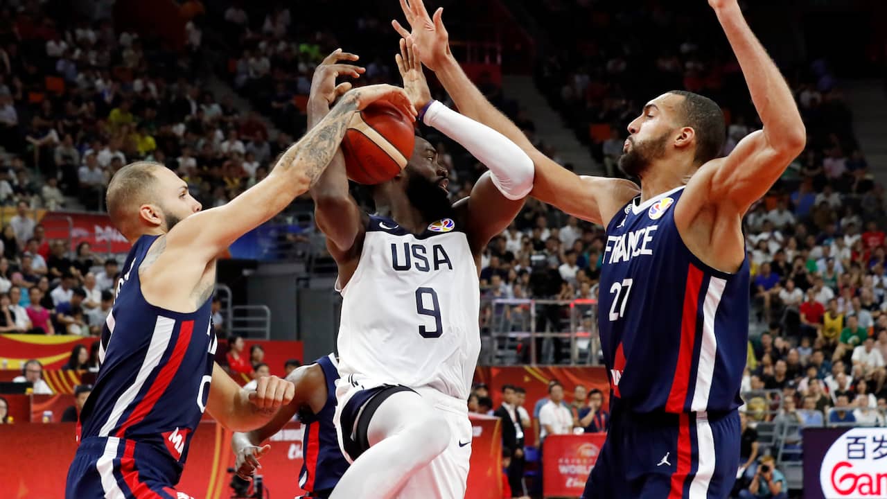 French Basketball Players Stunt In Quarterfinals World Cup With Rare 