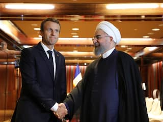 Ontmoeting tussen Macron en Rouhani