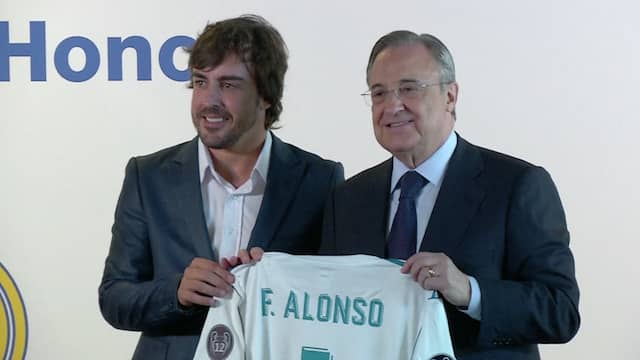 Fernando Alonso officieel benoemd tot erelid Real Madrid