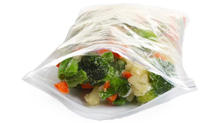 Ziplock-zakjes zijn handig voor groenten, maar ook voor sauzen, purees en bouillons.