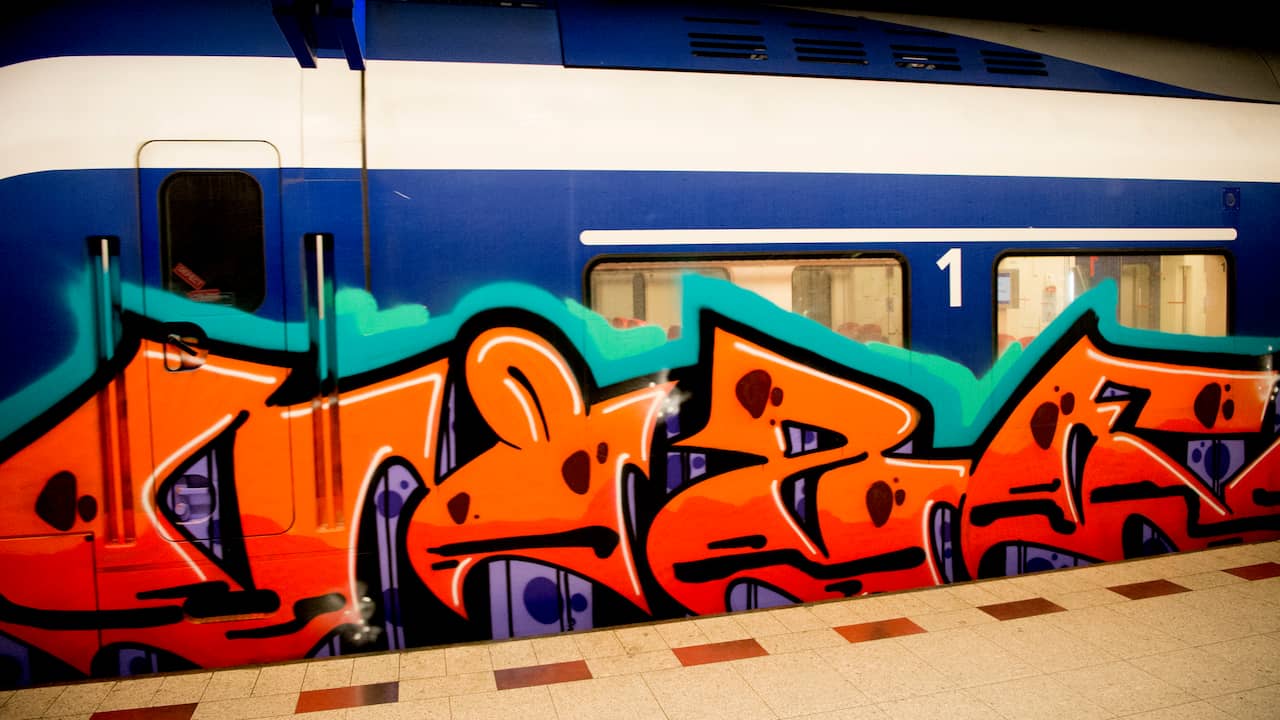 NS Test Sensoren, Drones En Camera's Om Graffiti Op Treinen Tegen Te ...