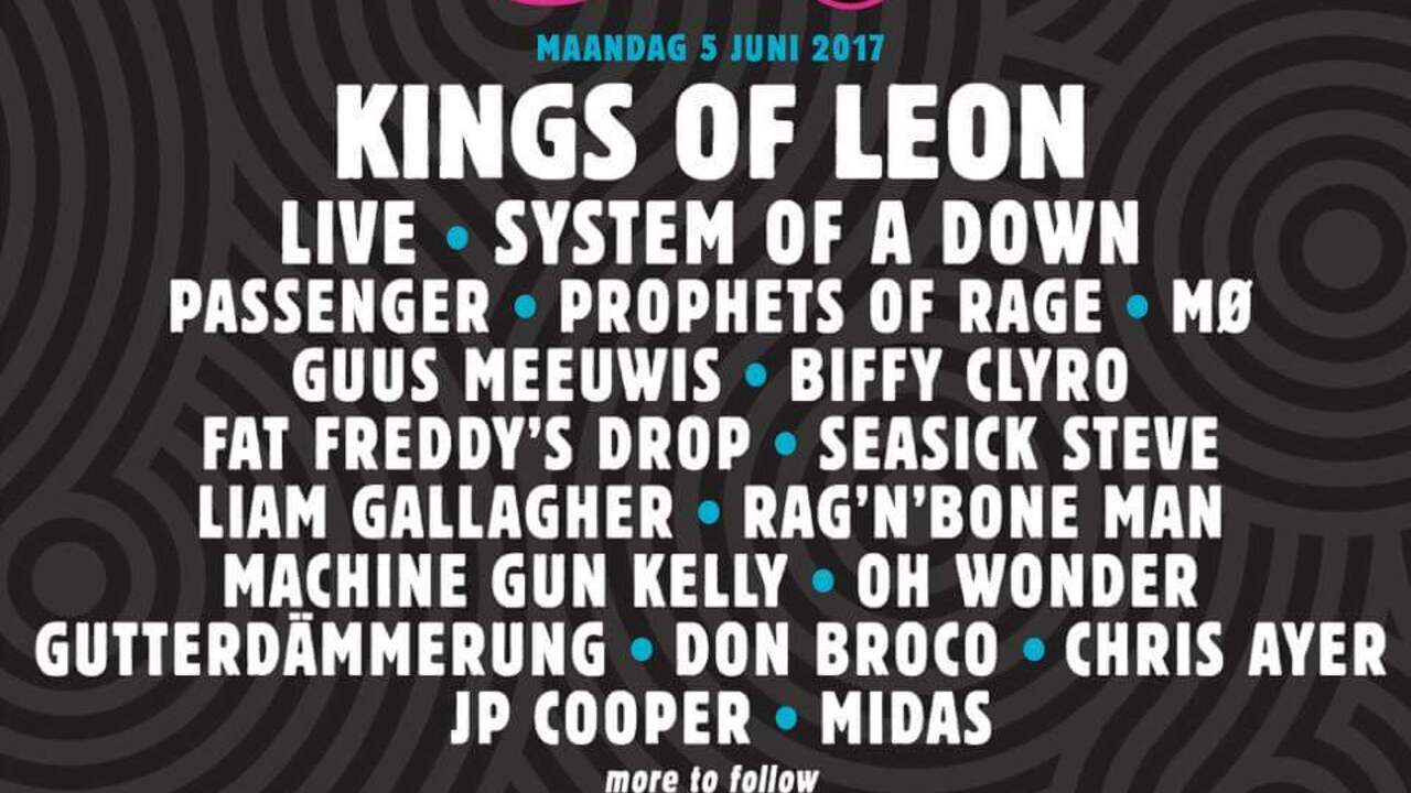 Maandag op Pinkpop