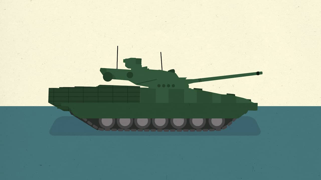 Beeld uit video: Waarom Russische tanks makkelijk ontploffen