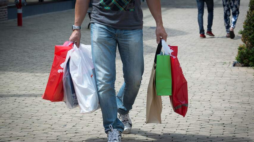 Plastic tas, Winkelen, Winkelstraat, 