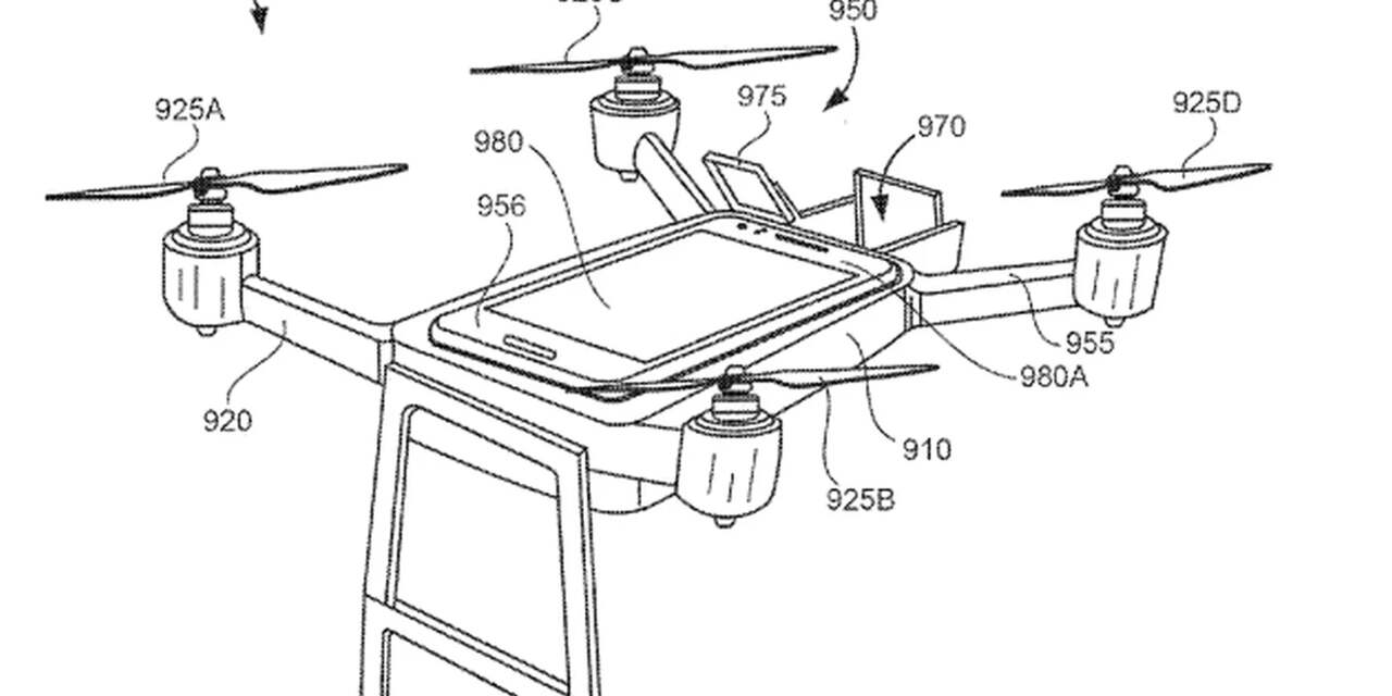 Google wil patent op speciale drone voor thuiswerkers
