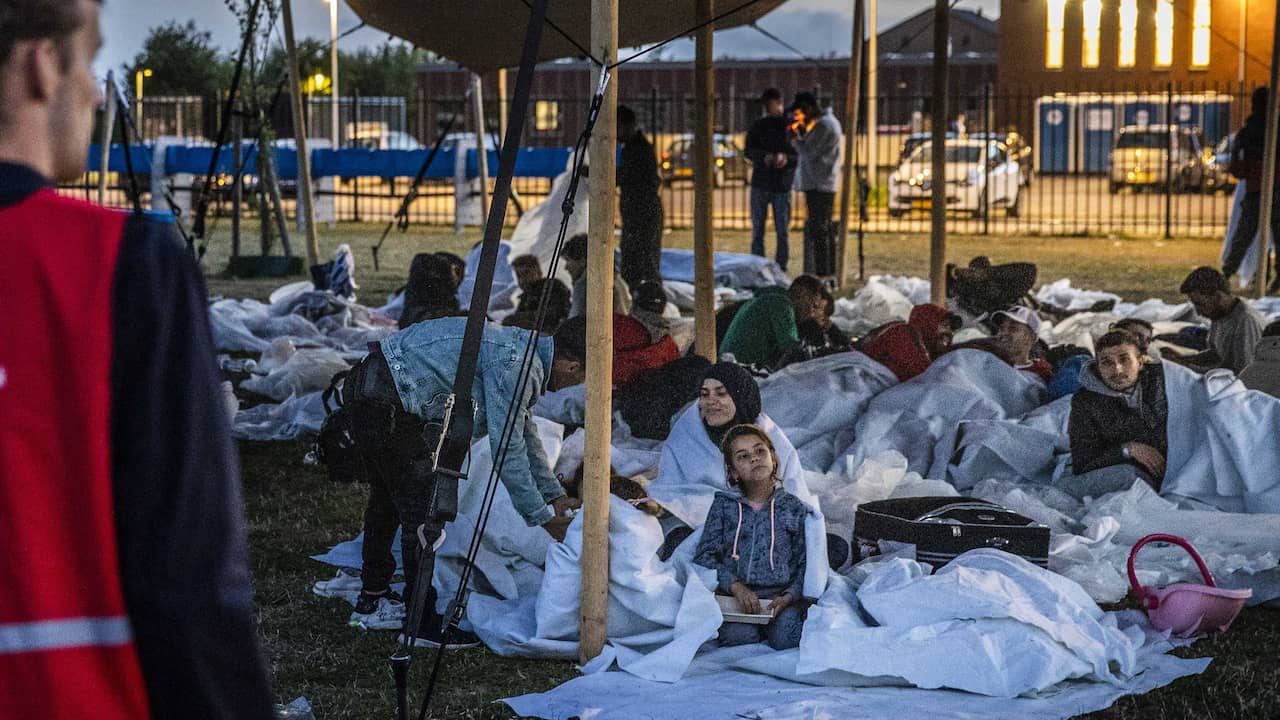 Kolibrie backup Geletterdheid Recordaantal asielzoekers sliep afgelopen nacht buiten in Ter Apel |  Binnenland | NU.nl