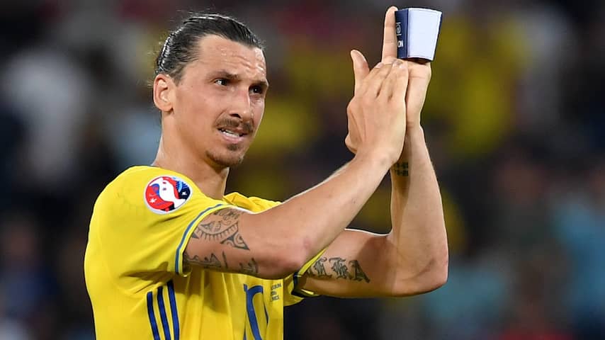 Ibrahimovic definitief niet met Zweden naar WK in Rusland