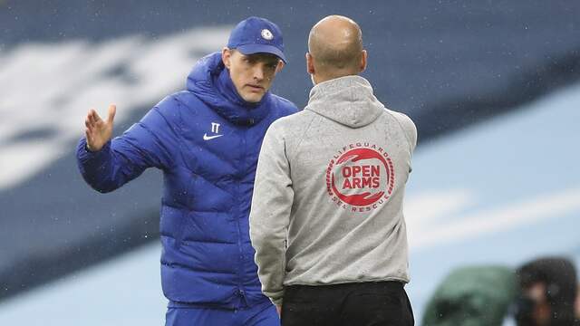 Josep Guardiola moest Chelsea-trainer Thomas Tuchel de afgelopen tijd al twee keer feliciteren.