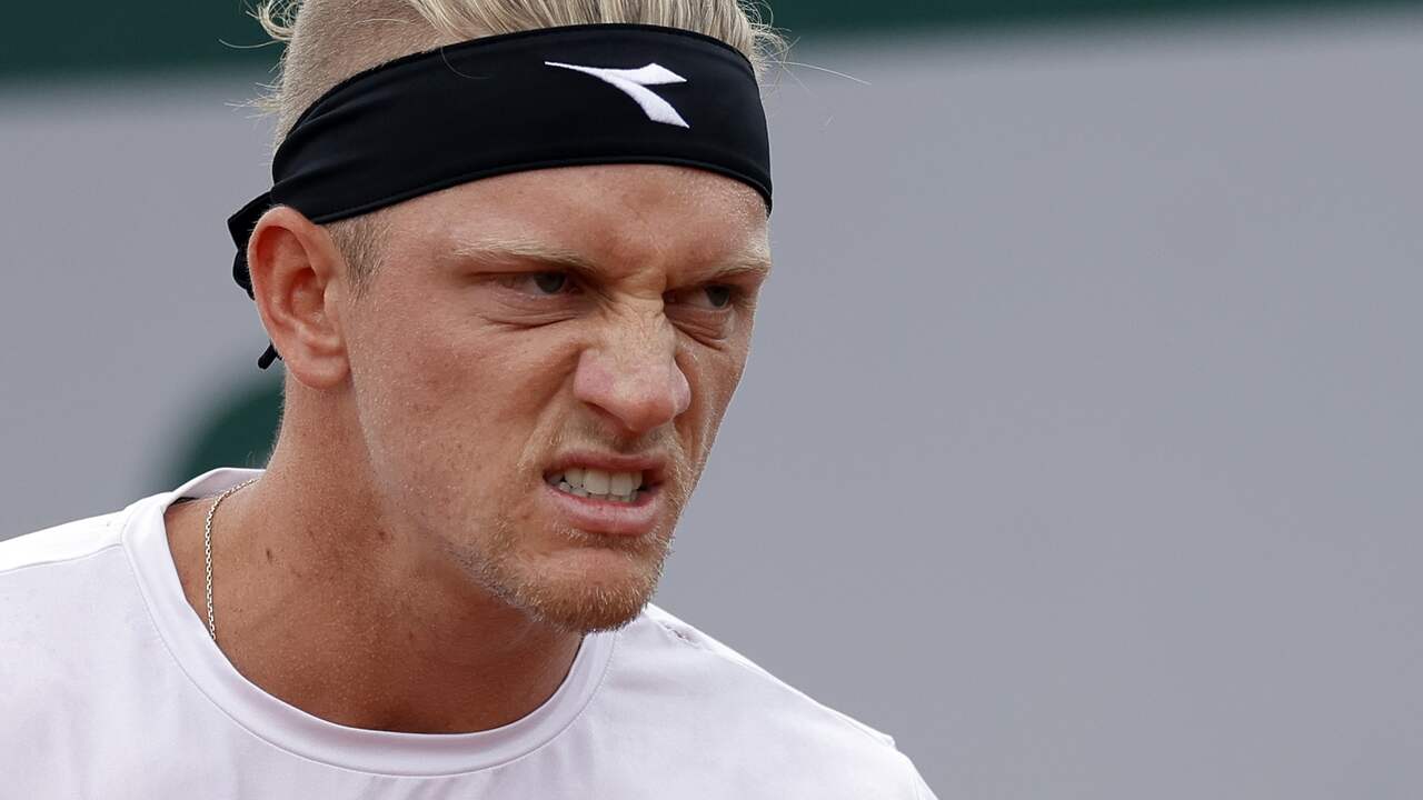Alejandro Davidovich Fokina was vorig jaar nog kwartfinalist op Roland Garros.