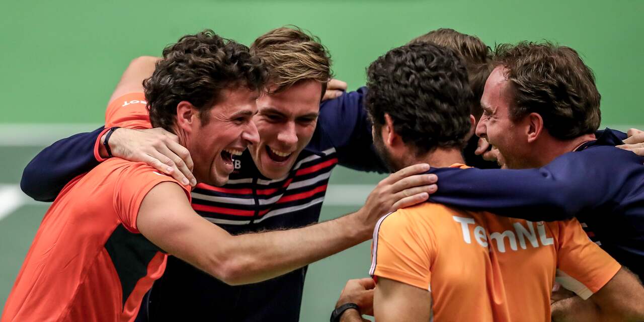 Davis Cup-team in 'zwakke' pot drie bij loting voor finaleronde