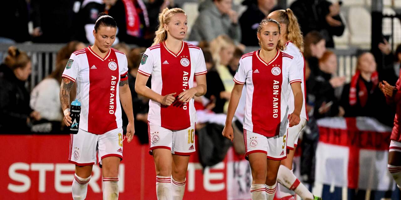 Ambitieus Ajax Vrouwen strandt in CL: 'Maar ik blijf dromen van Camp Nou'