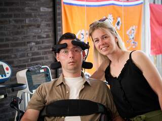 René zit al ruim anderhalf jaar gevangen in zijn eigen lichaam