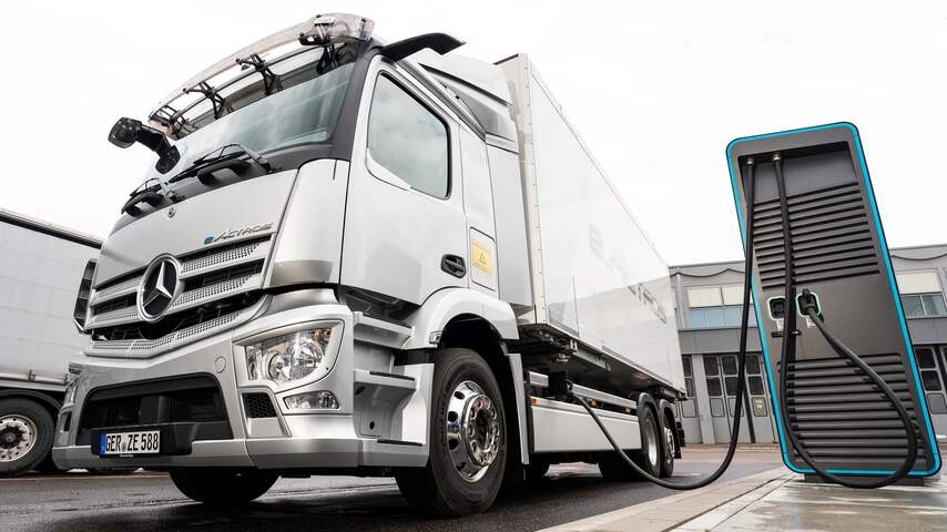 Ook truckfabrikant Mercedes-Benz heeft de technologie voor elektrisch rijden al ver ontwikkeld.