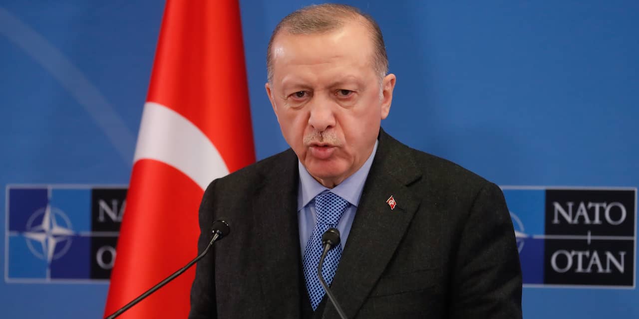 Erdogan dreigt NAVO-toetreding Zweden en Finland te blokkeren