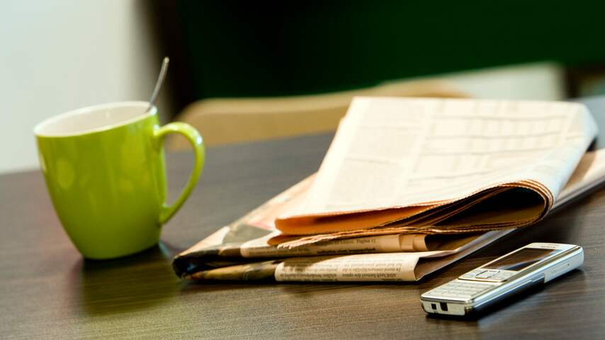 Mobiele telefoon, business en horeca omgeving