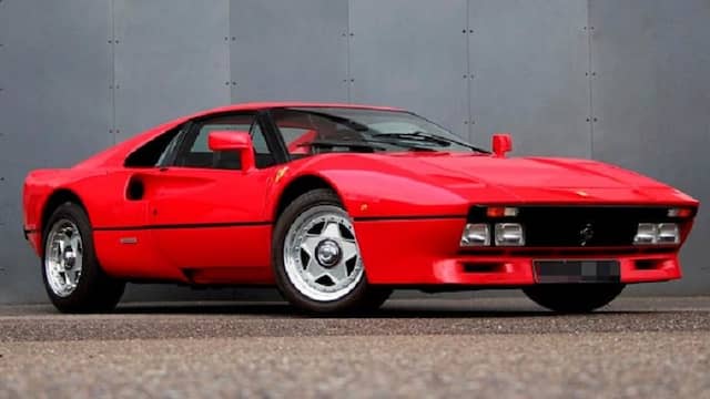 De kort gestolen Ferrari 288 GTO uit 1985
