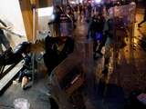 Politie Hongkong zet voor het eerst sinds recente protesten waterkanon in