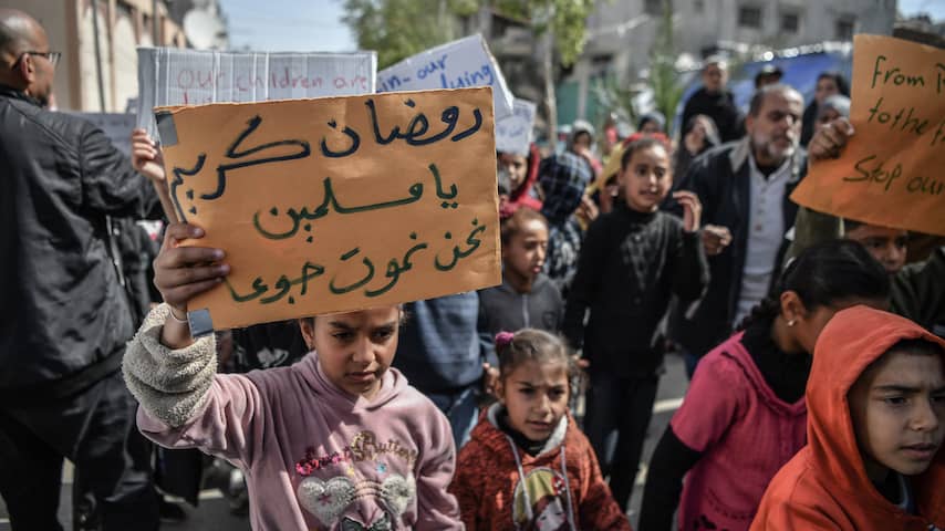 Waakhond waarschuwt voor hongersnood in Gaza tussen maart en mei