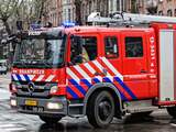Brand uitgebroken in pand in Zwijndrecht nadat auto gebouw was binnengereden