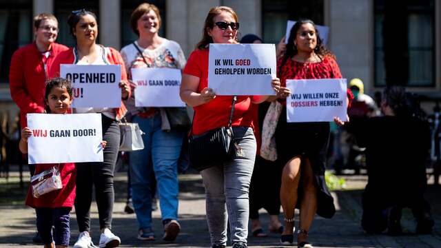 Slachtoffers demonstreren nog altijd regelmatig over alles wat hen is aangedaan.