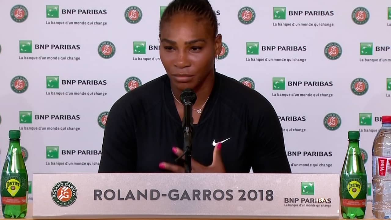 Serena Williams: 'Helaas heb ik te veel last van mijn borstspier'