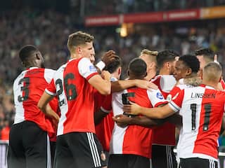 Feyenoord ontsnapt op nippertje aan puntenverlies in knotsgek duel met NEC