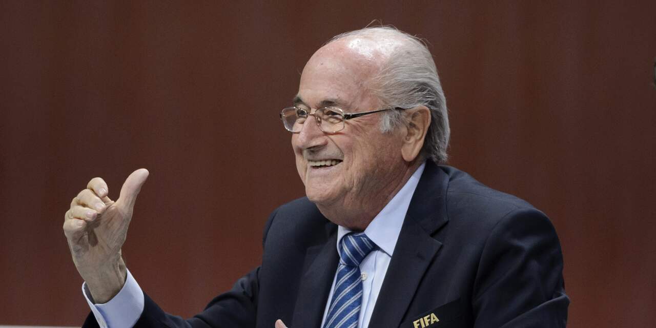 Blatter herkozen als voorzitter van FIFA na terugtrekken prins Ali
