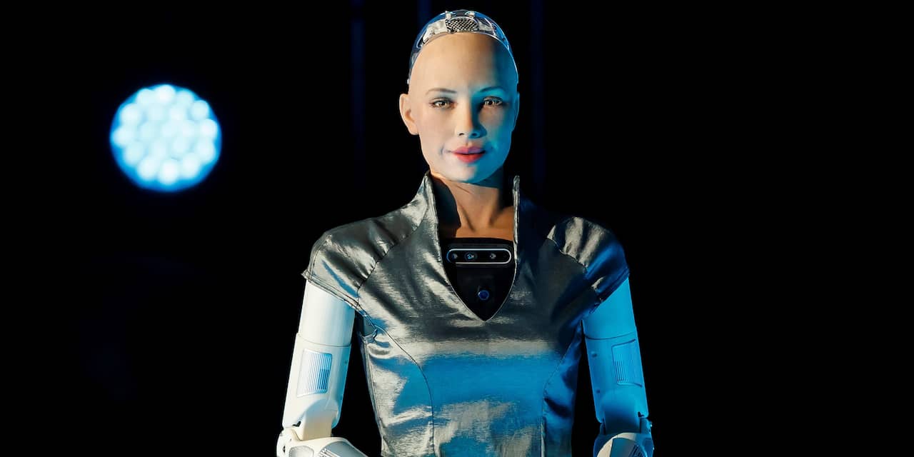 Bedrijf wil mensachtige robot Sophia na cryptokunstverkoop popartiest maken