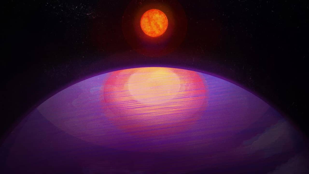 Discovery of a giant planet larger than its sun  Sciences