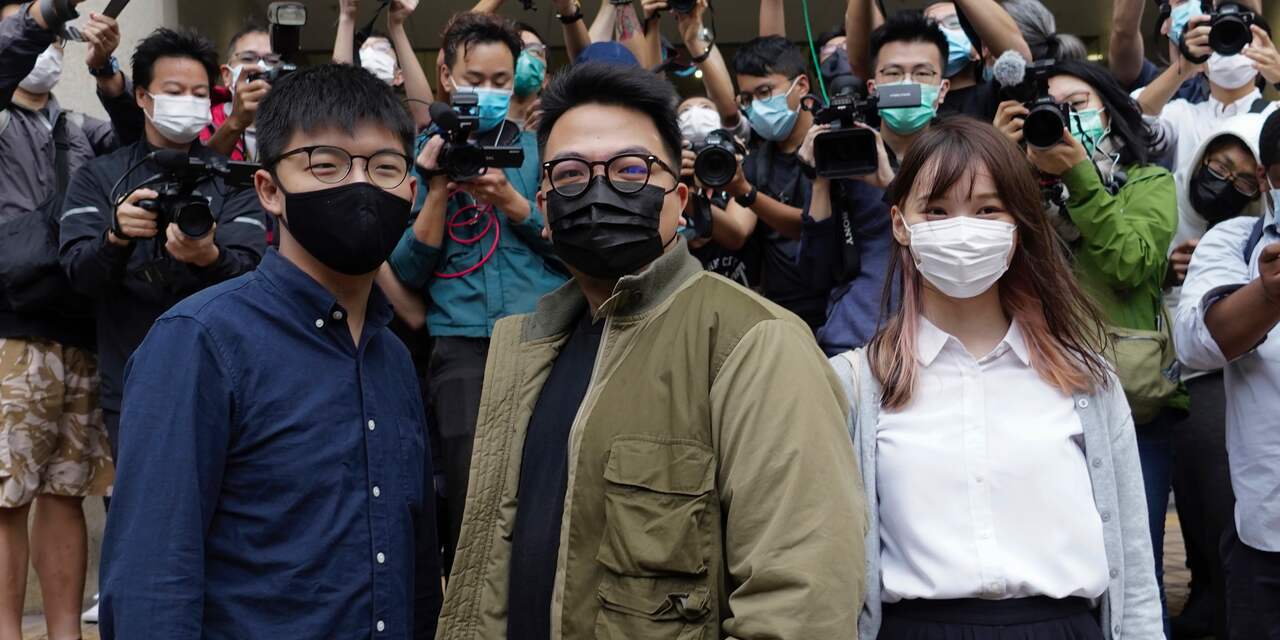 Hongkongse activist Joshua Wong bekent schuld: 'Celstraf stopt activisme niet'