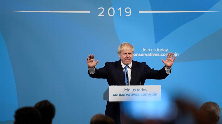 Eurosceptische Boris Johnson gekozen als nieuwe Britse premier
