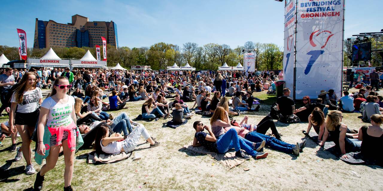 Bevrijdingsfestival in Groningen