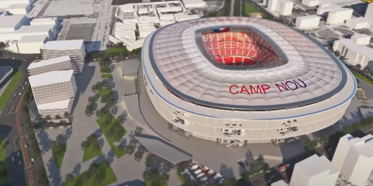 Barça wil 1,5 miljard lenen voor verbouwing en kan jaar niet in Camp Nou spelen