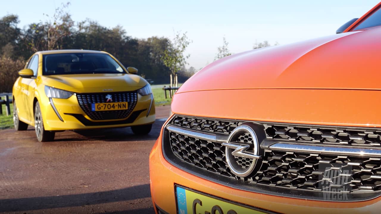 Eerste dubbeltest: Opel Corsa tegen de Peugeot 208