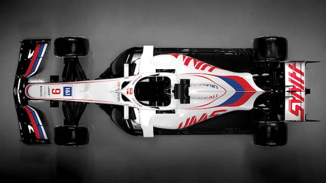 Het Amerikaanse Haas rijdt komend Formule 1-seizoen met Russische kleuren over de circuits.