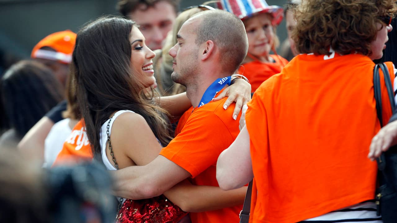 Wesley Sneijder ziet herstel relatie Yolanthe als belangrijkste doel in leven