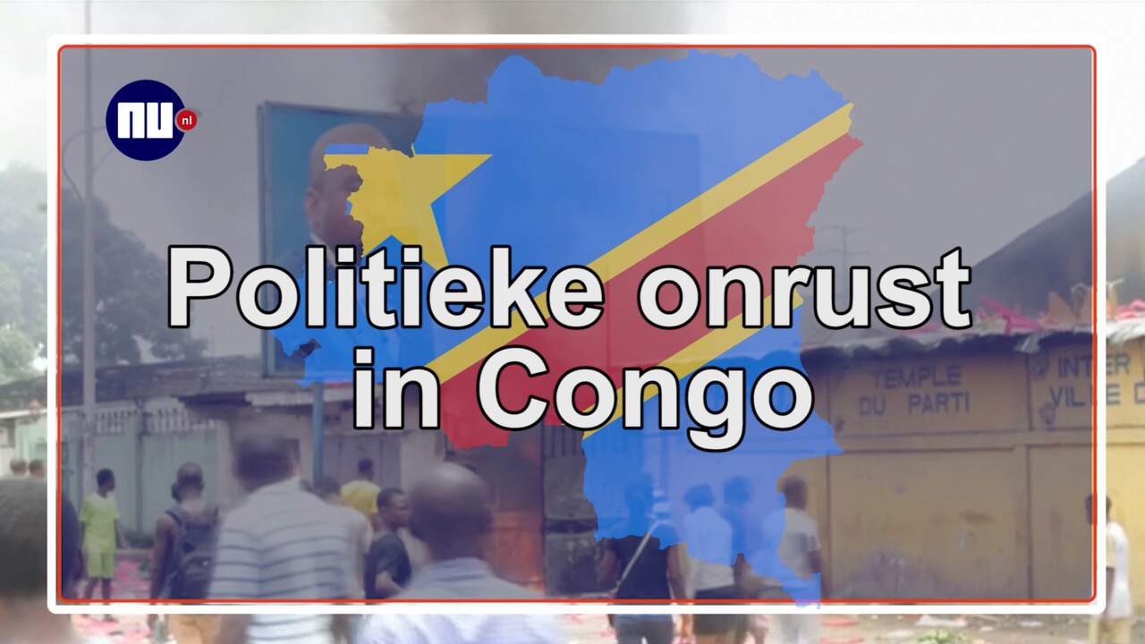 Beeld uit video: Politieke onrust in Congo
