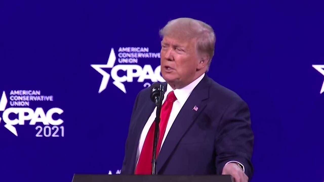 Beeld uit video: Trump hint op deelname presidentsverkiezing in 2024