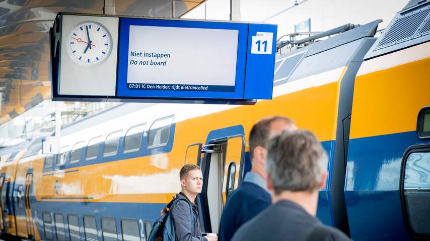 Reizigersinformatie Op NS-stations Kort Getroffen Door Landelijke ...