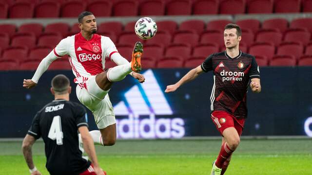 Ajax won eerder dit seizoen thuis met 1-0 van Feyenoord.