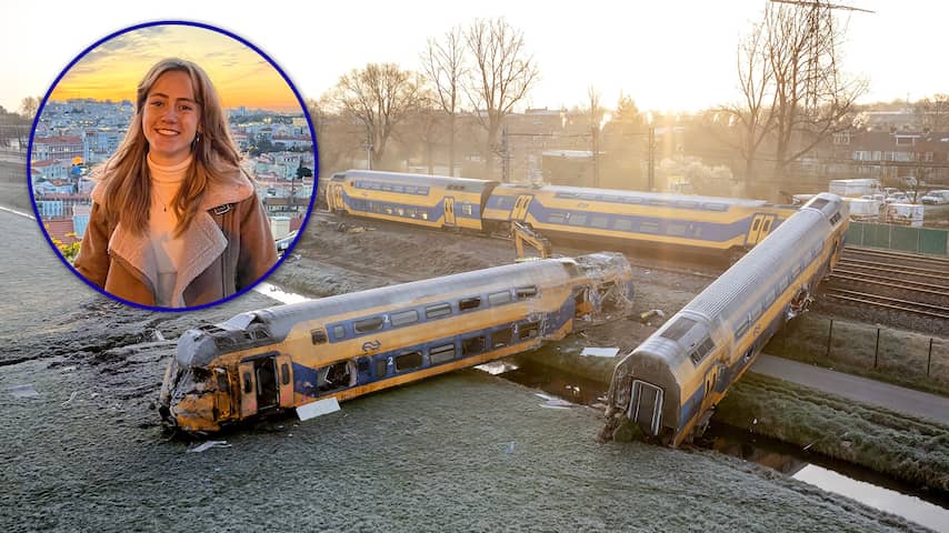 Lynn raakte gewond bij treinongeval Voorschoten: 'Het was akelig stil'