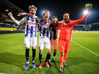 Heerenveen verslaat Fortuna in spektakelstuk, Utrecht gelijk tegen Excelsior