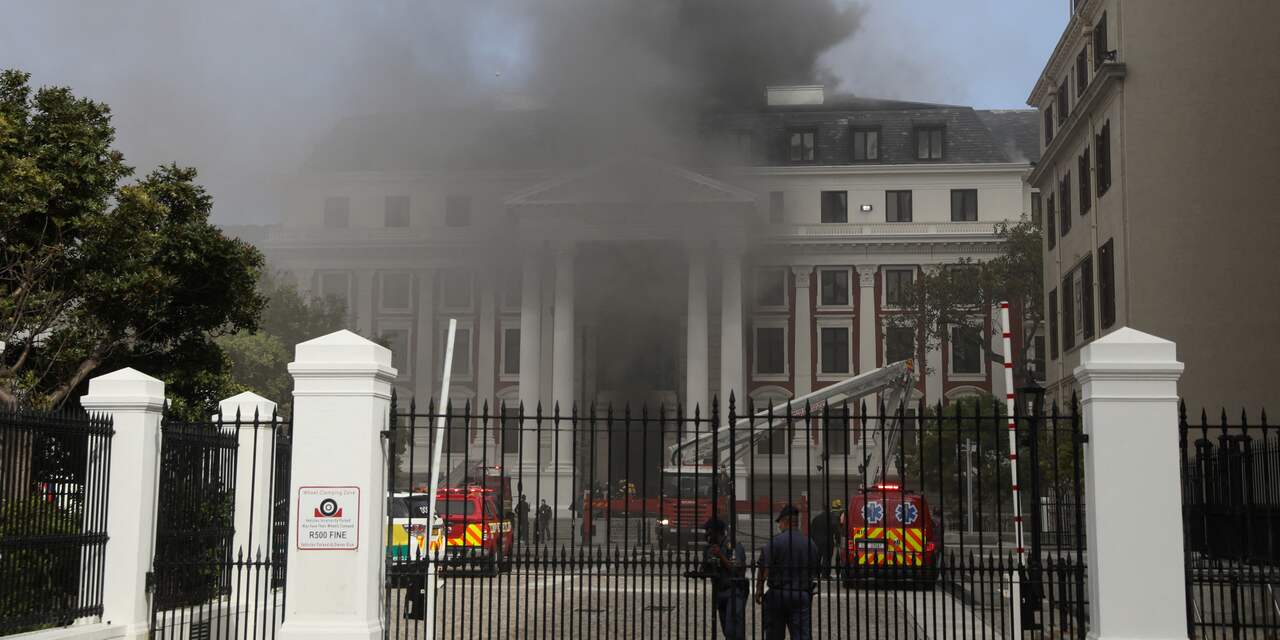 Brand in Zuid-Afrikaans parlementsgebouw in Kaapstad onder controle