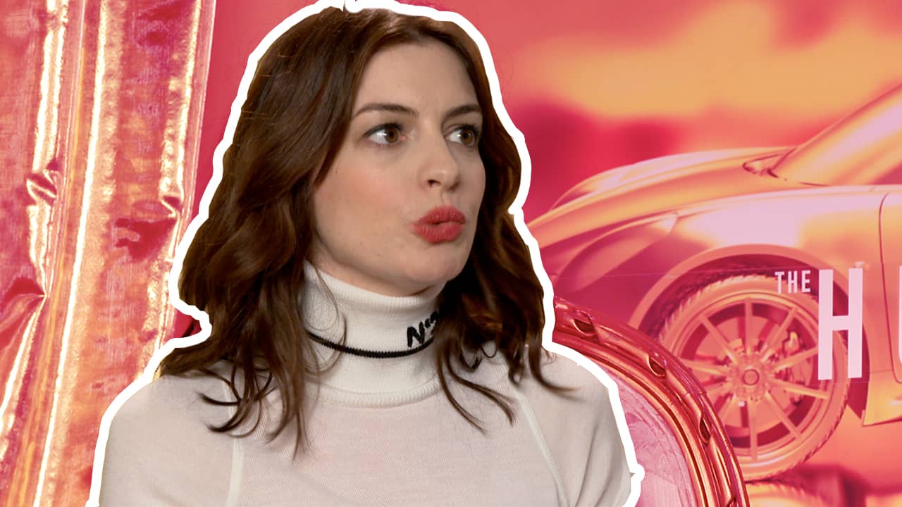 Beeld uit video: Anne Hathaway had weinig moeite met Nederlandse g