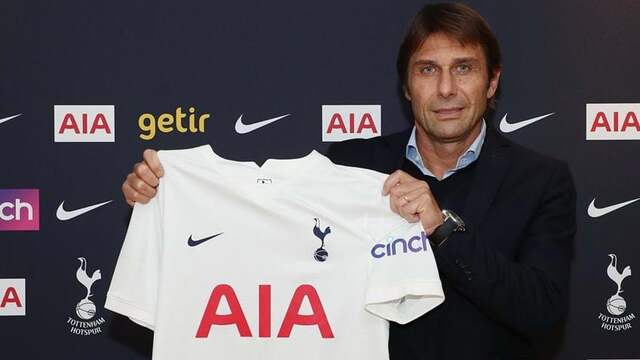 Antonio Conte werd afgelopen week aangesteld als vervanger van de ontslagen Nuno.