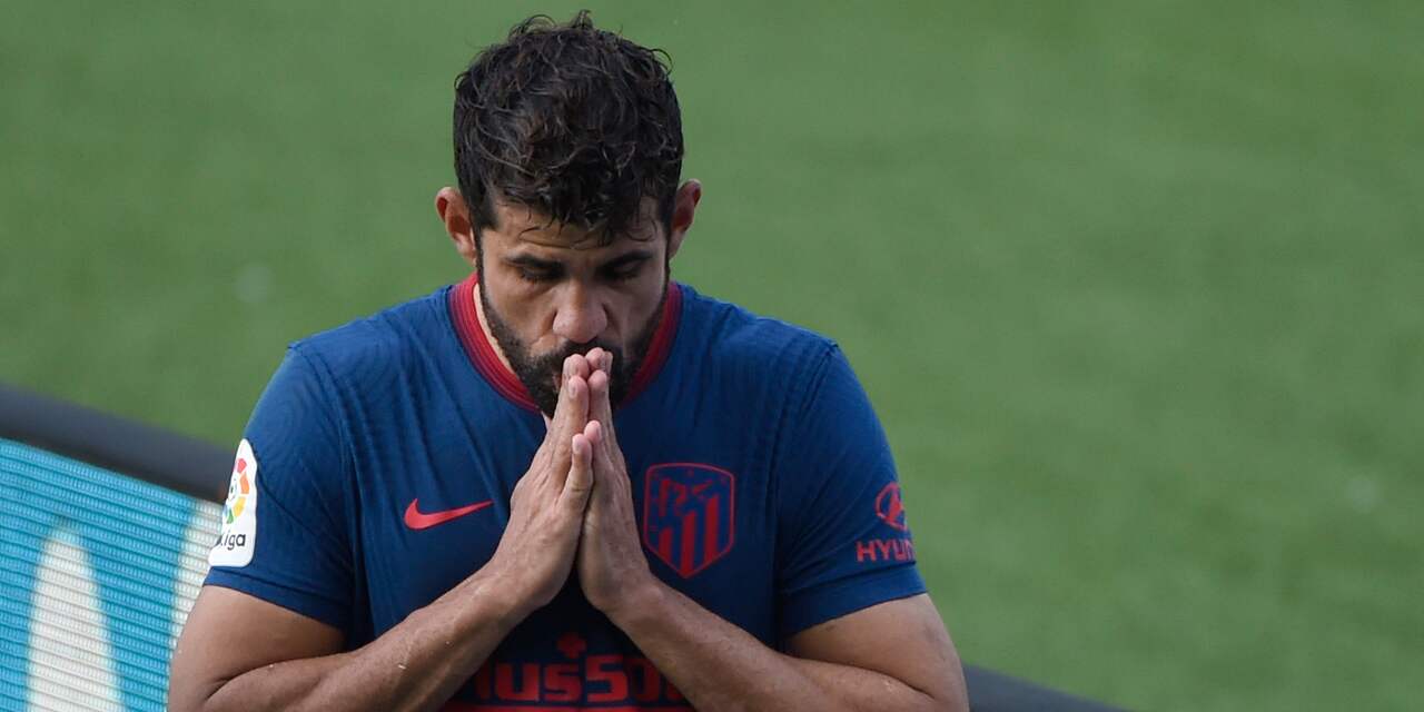 Diego Costa laat contract bij Atlético om 'persoonlijke redenen' ontbinden