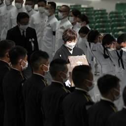 In beeld | Japan neemt met staatsbegrafenis afscheid van oud-premier Abe