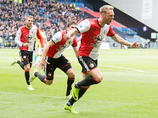 Feyenoord stap dichter bij landstitel na eenvoudige zege op Vitesse